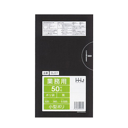 小型ポリ袋 GL-07 黒LLDPE 320×380×0.02 入数3000枚
