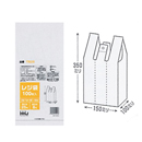 レジ袋半透明 TB-25HDPE 250×350×100 入数8000枚