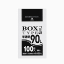 BH　ボックス入ポリ袋 90ℓ BH-95 透明HDPE 900×1000×0.025 入数400枚