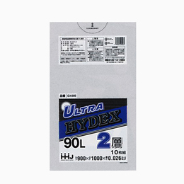 ＧＸ　2層構造ポリ　高強度　90ℓ GX-95 半透明LL/HD 900×1000×0.026 入数400枚